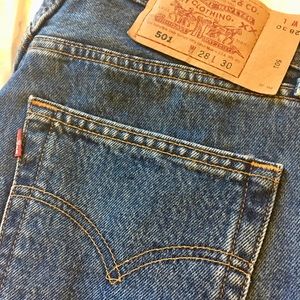 Vintage Levi’s 501’s